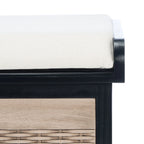 Panca contenitore SAFAVIEH Fiorello con 3 cassetti e cuscino - 47.3 W x 15 L x 19 H - 47Wx15Dx19H