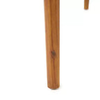 Ensemble de salle à manger de patio extérieur extensible de 7 pièces avec chaises empilables et table en bois d’acacia