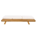 Set di 2 chaise longue da esterno in acacia Christopher Knight Home Michael