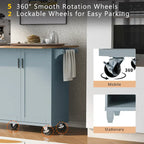 Isola da cucina con piano di lavoro pieghevole, carrello portaoggetti da cucina con ripiano estraibile, portasciugamani e cassetto, ruote girevoli