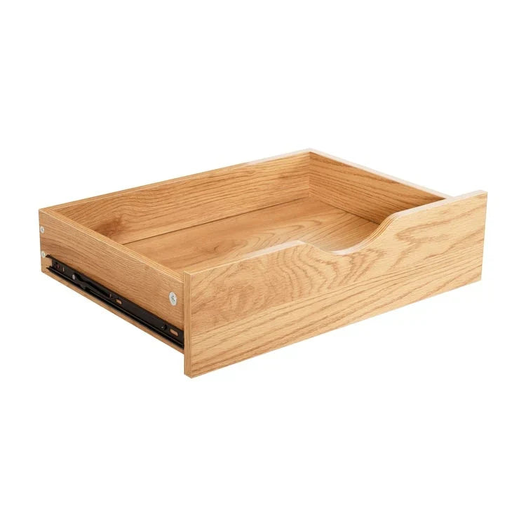 Meuble étroit en bois à 9 tiroirs avec tiroirs à coulissement fluide et étagère de rangement supérieure