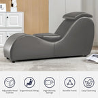 Chaise de yoga d’intérieur Mixoy, chaise longue de yoga incurvée pour s’étirer, faire de l’exercice et se détendre