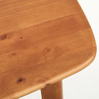Set da pranzo Nettie in legno massello da 4 pezzi Simple Living