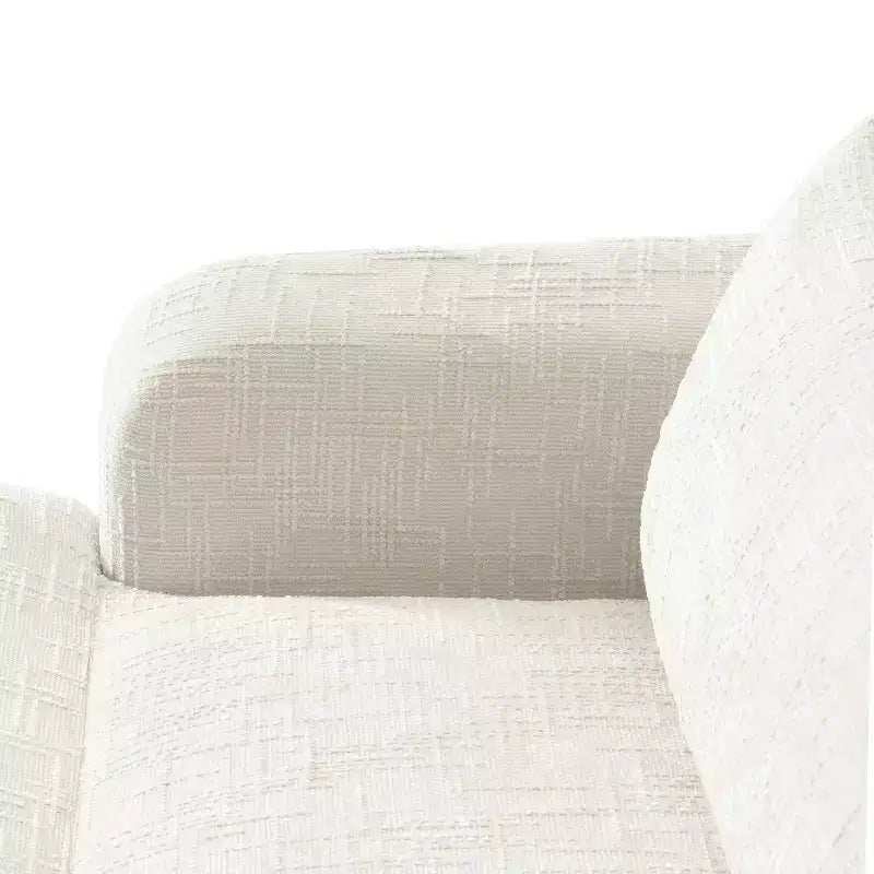 Cadeira sofá-cama de chenille extra profunda Polibi
