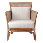 Fauteuil d’appoint Tatum en rotin