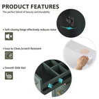 Meuble-lavabo de salle de bains simple de 30 pouces avec meuble et 3 tiroirs ??Noir / Bleu / Vert / Indigo / Blanc