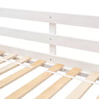 Letto a soppalco matrimoniale singolo a forma di casetta, letto rialzato in legno tipo casetta con scaletta e sponde di sicurezza per bambini