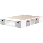 Letti contenitore HomeStock con struttura in pannello truciolare