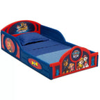 Lettino per bambini Delta Children in plastica per dormire e giocare, con sponde di sicurezza integrate - PAW Patrol