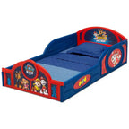 Lettino per bambini Delta Children in plastica per dormire e giocare, con sponde di sicurezza integrate - PAW Patrol