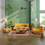 Canapé de sol moelleux, fauteuil poire relax pour salon