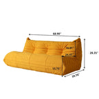 Canapé de sol moelleux, fauteuil poire relax pour salon