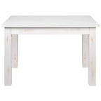 Mesa de jantar retangular Flash Furniture, 46 x 30, em pinho maciço