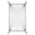 Mesa de jantar retangular Flash Furniture, 46 x 30, em pinho maciço