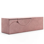 Méridienne convertible Avana Kami / yoga et massage – pouf 2-en-1 avec chaise longue de yoga pliable escamotable, microvelours – N/A