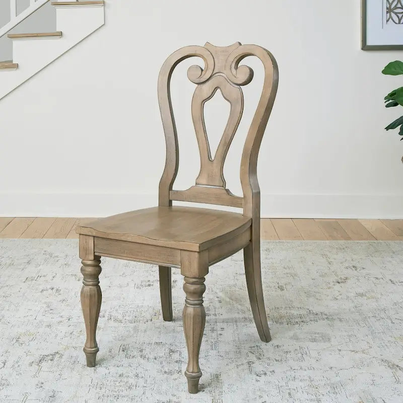 Chaise d’appoint à dossier éclaté Magnolia Manor (lot de 2)