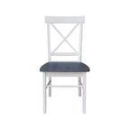 Tavolo con alette doppie Mase da 42" con 2 sedie a X - International Concepts