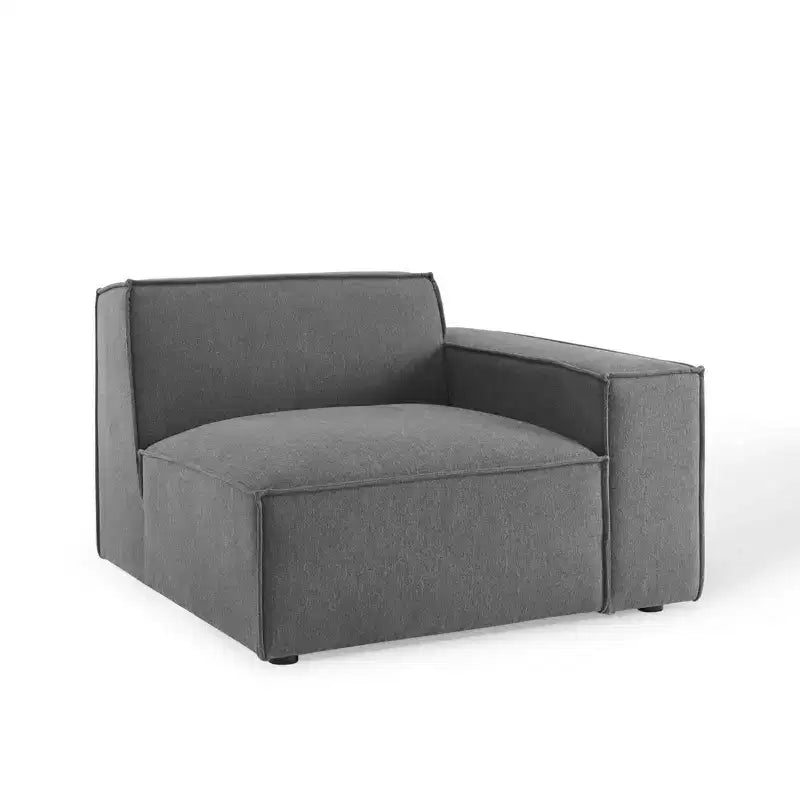 Divano componibile Restore a 4 pezzi con pouf - Modway