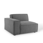Divano componibile Restore a 4 pezzi con pouf - Modway