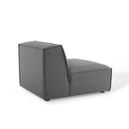 Divano componibile Restore a 4 pezzi con pouf - Modway