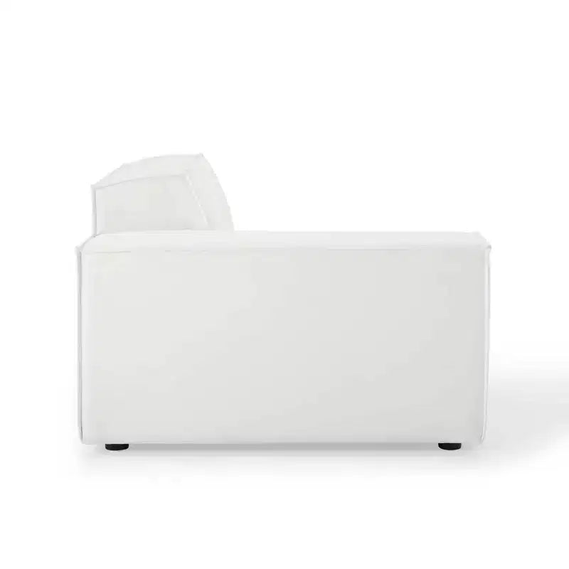 Divano componibile Restore a 4 pezzi con pouf - Modway