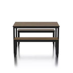 Set da pranzo 3 pz Killucan con 2 panche - miBasics