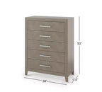 Child Craft Kieran Crib, Double Dresser and Chest Nursery Set, 3-Piece, Includes 4-in-1 Convertible Crib, Dresser and Chest