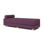 Lit de repos/lit d’appoint escamotable grand format – microvelours