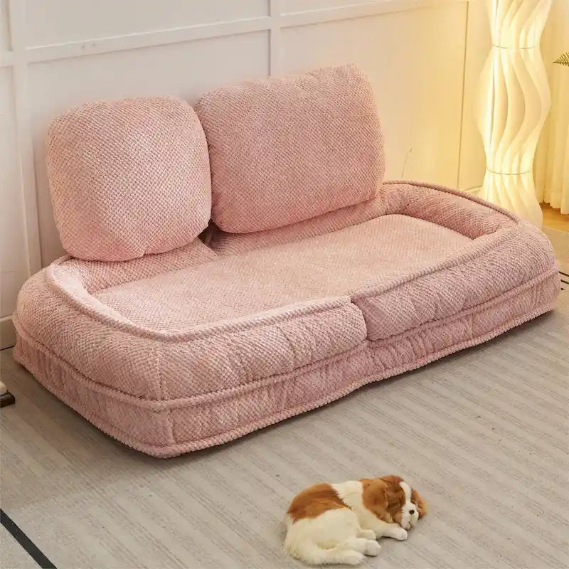 Divano poltrona relax, 5 posizioni regolabili, per sedersi, dormire e ripiegarsi, ideale per camera da letto e soggiorno