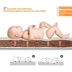 Lit bébé convertible JOYMOR 8-en-1, avec 2 matelas, convertible en berceau, lit bébé mi-hauteur, lit bébé pleine grandeur, lit de repos, lit pour tout-petit et parc