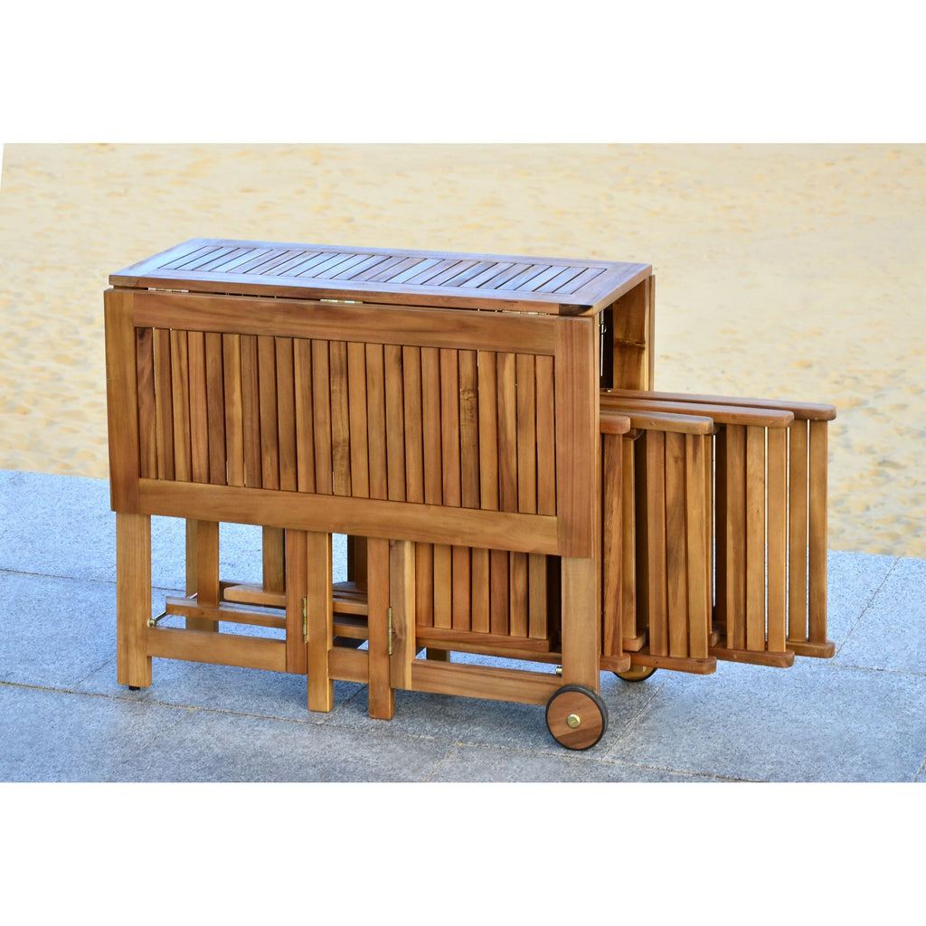 Set da pranzo da esterno SAFAVIEH Brandy, 5 pezzi - 43" L x 35" P x 29" H