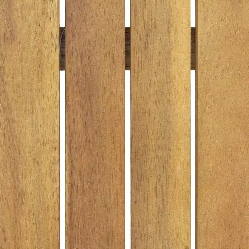 Ensemble de salon extérieur Willowbrook en bois d’acacia pour 4 personnes, par Christopher Knight Home
