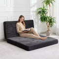Canapé-lit convertible 39x75 à matelas en mousse à mémoire de forme pliable en trois, matelas capitonné 6
