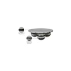 Table basse ronde en marbre avec pieds sphériques, multicolore, 4 places ??