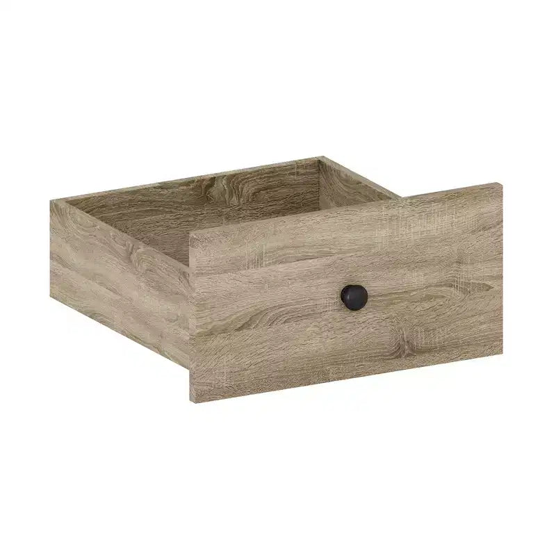 Armadio in rattan Famapy con 3 cassetti, guardaroba con 3 ante in rattan traspirante, armadio alto in stile rustico per camera da letto