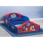 Lettino per bambini Delta Children in plastica per dormire e giocare, con sponde di sicurezza integrate - PAW Patrol