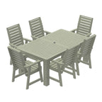 HIGHWOOD PROFESSIONAL 7- Piece Outdoor Dining Set 42x72