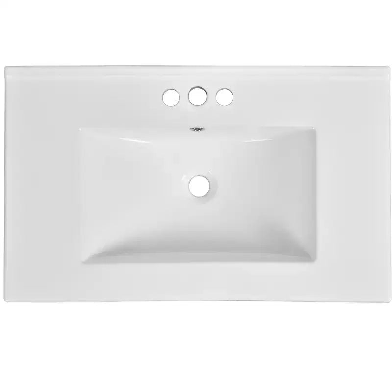 Meuble-lavabo de salle de bains simple de 30 pouces avec meuble et 3 tiroirs ??Noir / Bleu / Vert / Indigo / Blanc