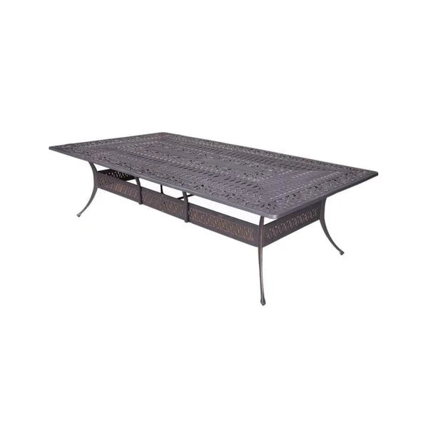 Set da pranzo in alluminio color canna di fucile da 13 pezzi Manasquan di Havenside Home