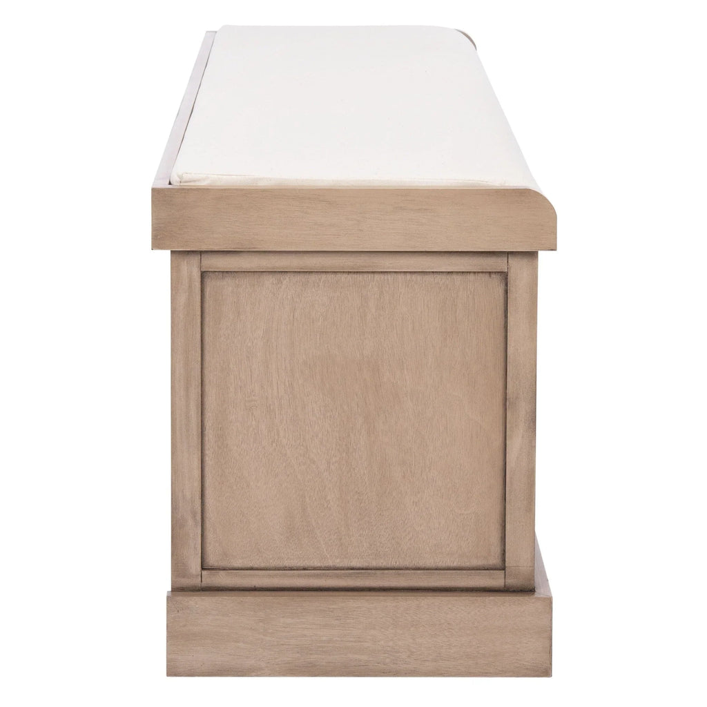 Panca contenitore SAFAVIEH Fiorello con 3 cassetti e cuscino - 47.3 W x 15 L x 19 H - 47Wx15Dx19H