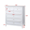 Solid Wood Spray-Painted Drawer Dresser Bar