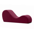 Chaise longue Avana Sleek per yoga - Prodotta negli USA - Ideale per stretching, relax, esercizio e altro, 60D x 18W x 26H pollici, grigio chiaro