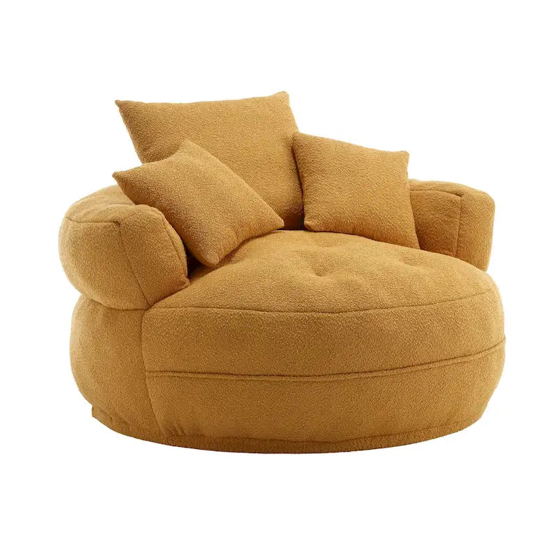 Poltrona rotonda relax ?C bianco/blu/grigio/giallo/arancione/rosso rosa/blu navy/verde, posto singolo e doppio