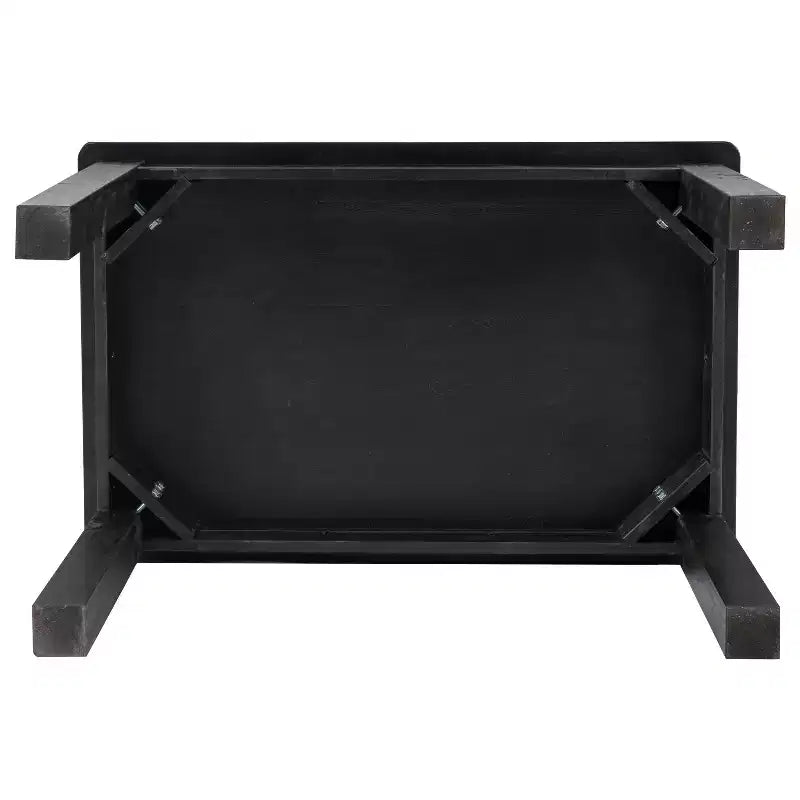 Mesa de jantar retangular Flash Furniture, 46 x 30, em pinho maciço
