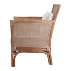 Fauteuil d’appoint Tatum en rotin