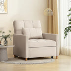 Poltrona divano letto 3 in 1 AECOJOY con cuscino e schienale convertibile