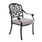 Set da pranzo in alluminio color canna di fucile da 13 pezzi Manasquan di Havenside Home