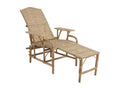 Chaise - beige (rotin)