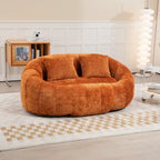 GDFStudio - Divano relax Laurel in ciniglia a 2 posti con schiuma ad alta densità e comfort extra-large