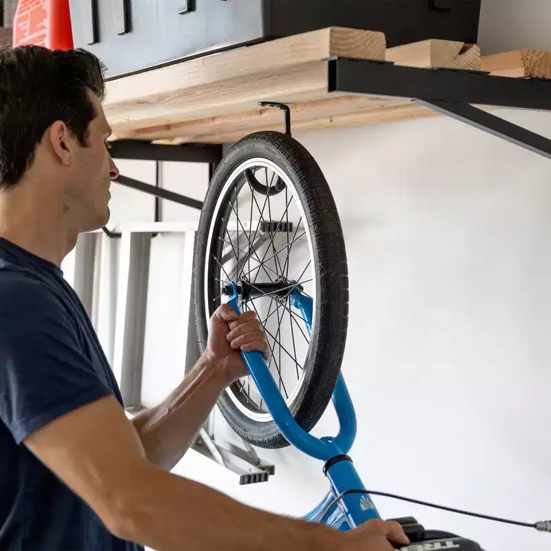 StoreYourBoard staffe per mensole da parete fai da te da 2' x 8' | Mensola da parete per garage ultraresistente